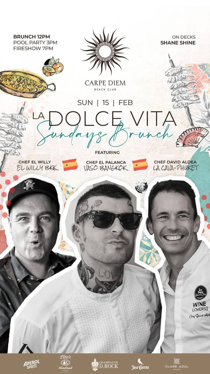 Испанский бранч и пул-пати в Пхукете