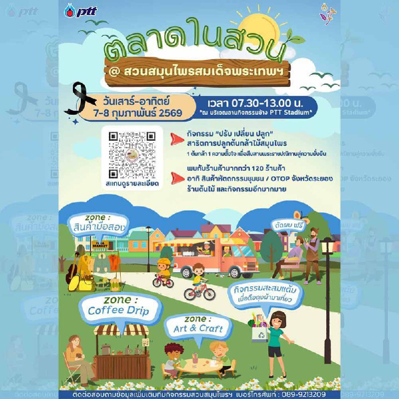 Рынок в травяном саду принцессы Сириндорн