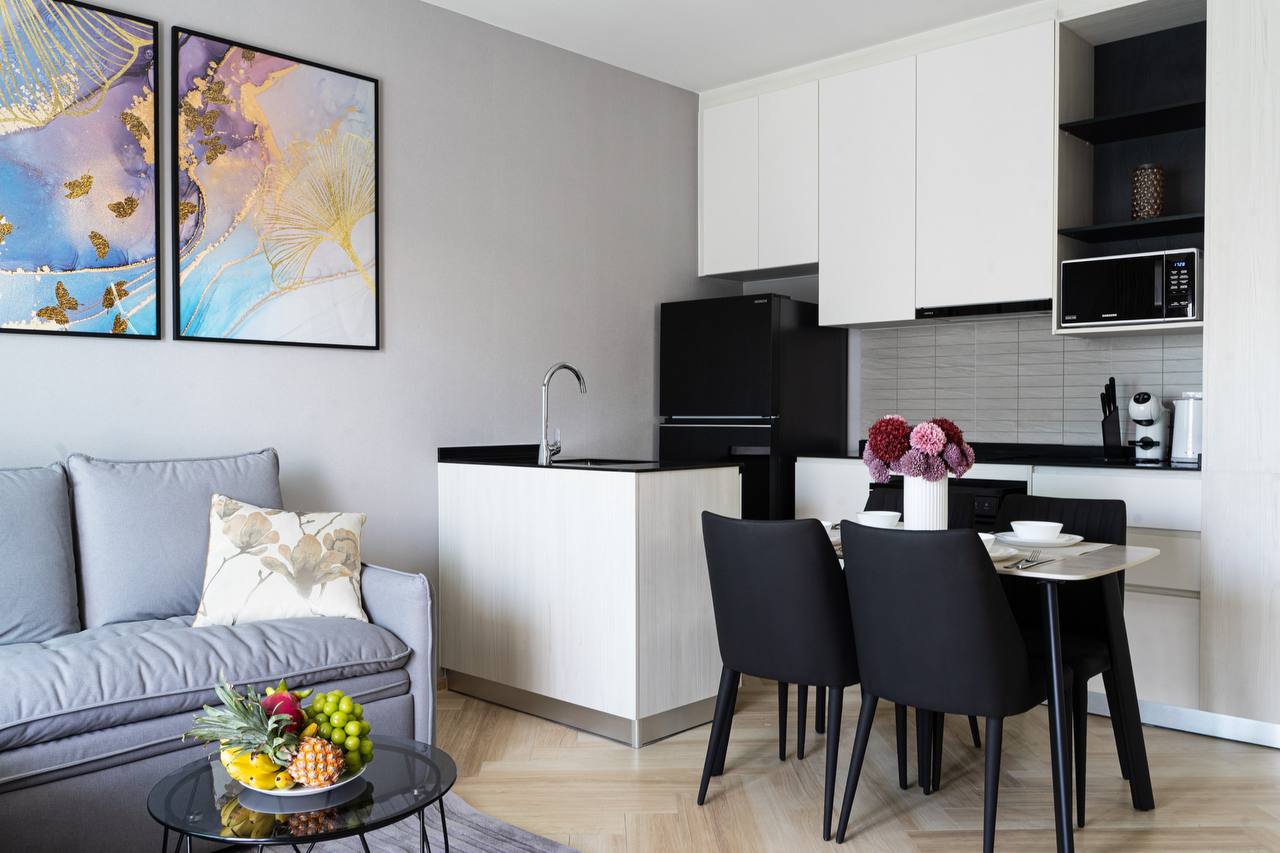 Аренда 1-спальной квартиры у пляжа