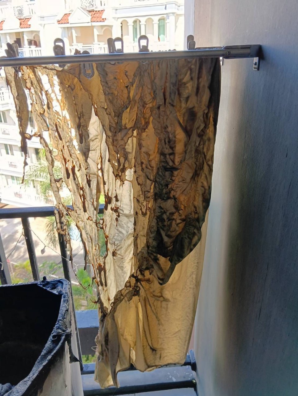 Пожар и взрыв в Пхукете