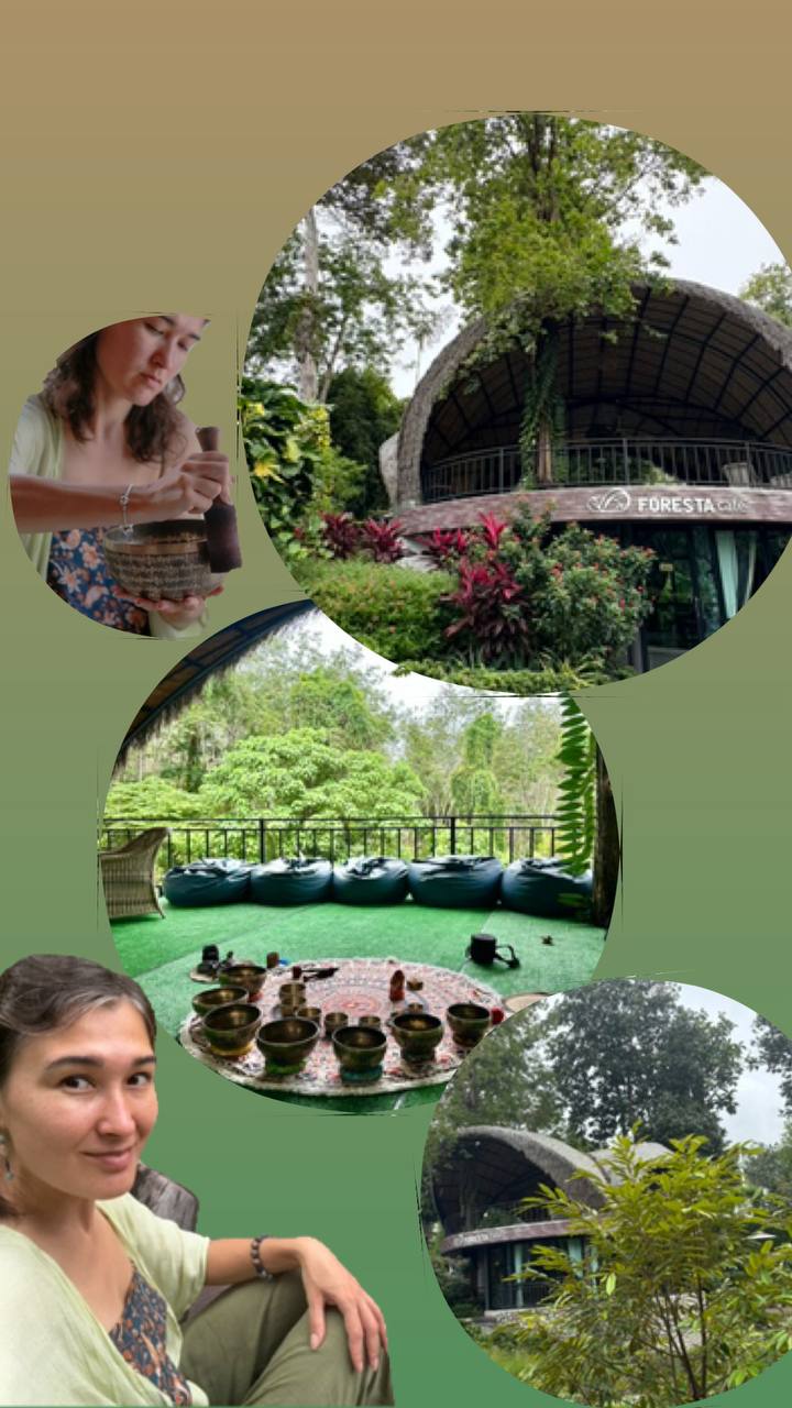 Медитация с поющими чашами