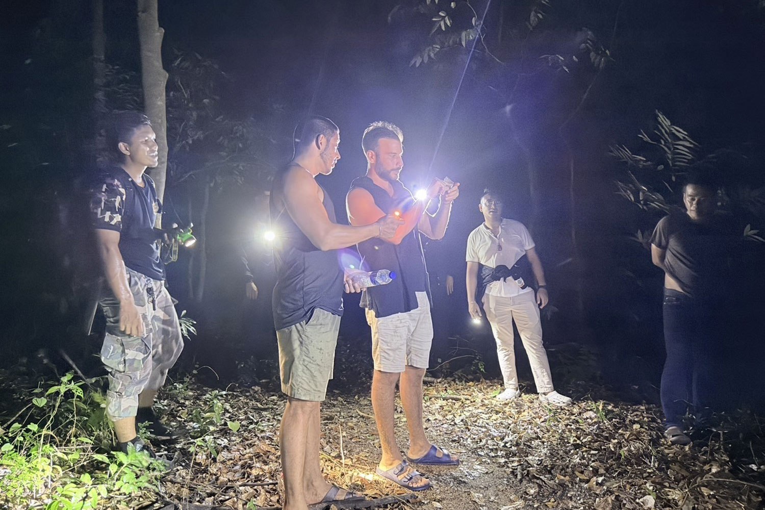 Спасение туристов в джунглях Пангана