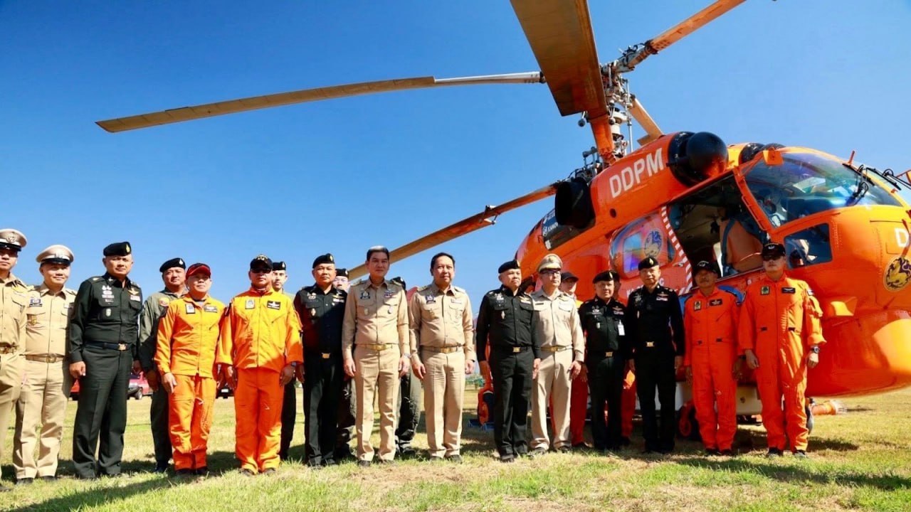 Сезон пожарной опасности в Таиланде