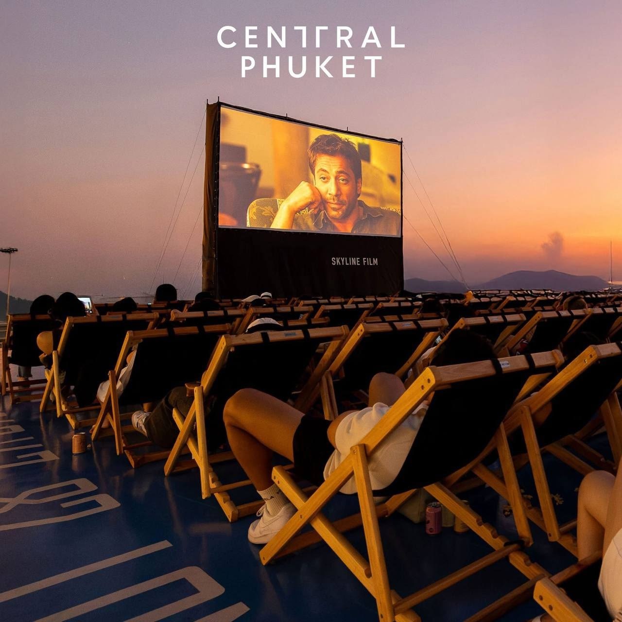 Кинопоказ под звёздами на Пхукете