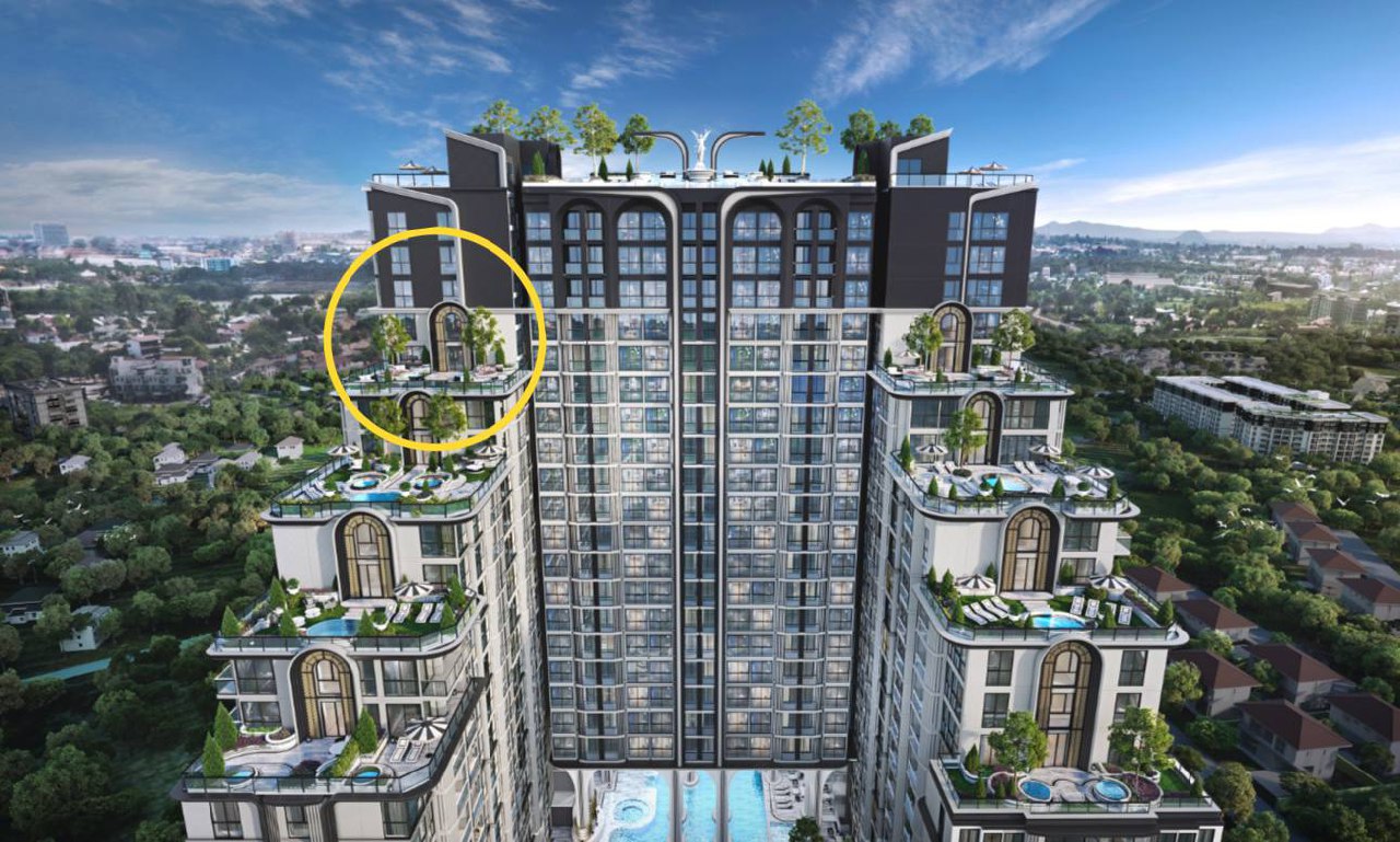 Продажа уникального юнита с террасой