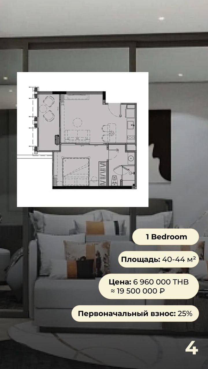 Продажа апартаментов у пляжа Банг Тао