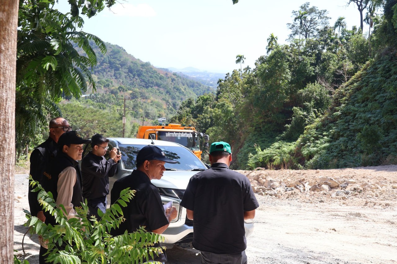 Продолжение работ на дороге Чалонг-Патонг
