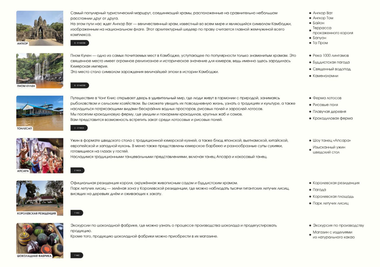 Экскурсионный тур в Камбоджу