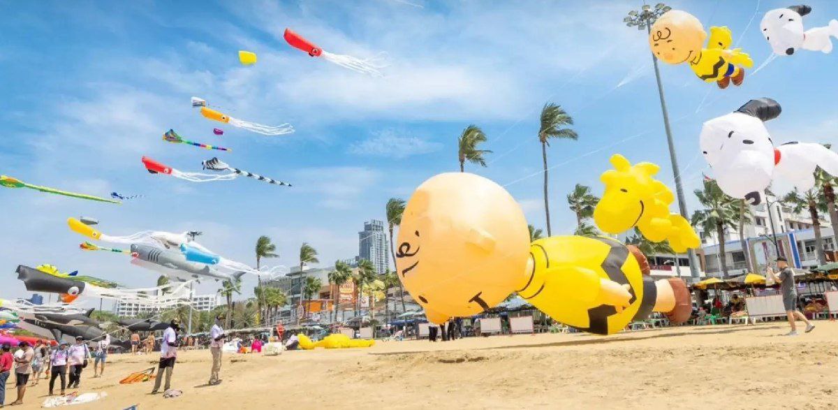 Фестиваль воздушных змеев в Паттайе