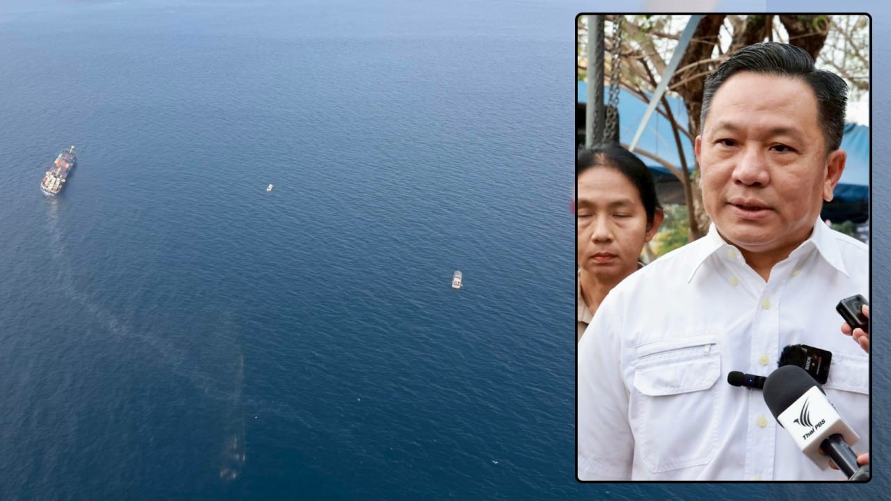 Разлив нефтепродуктов у Пхукета