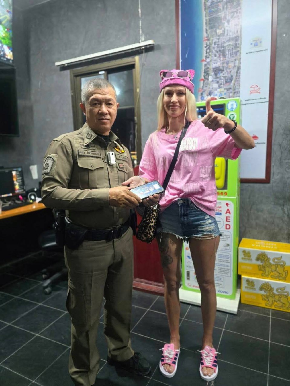 Возвращение потерянного телефона на Патонге