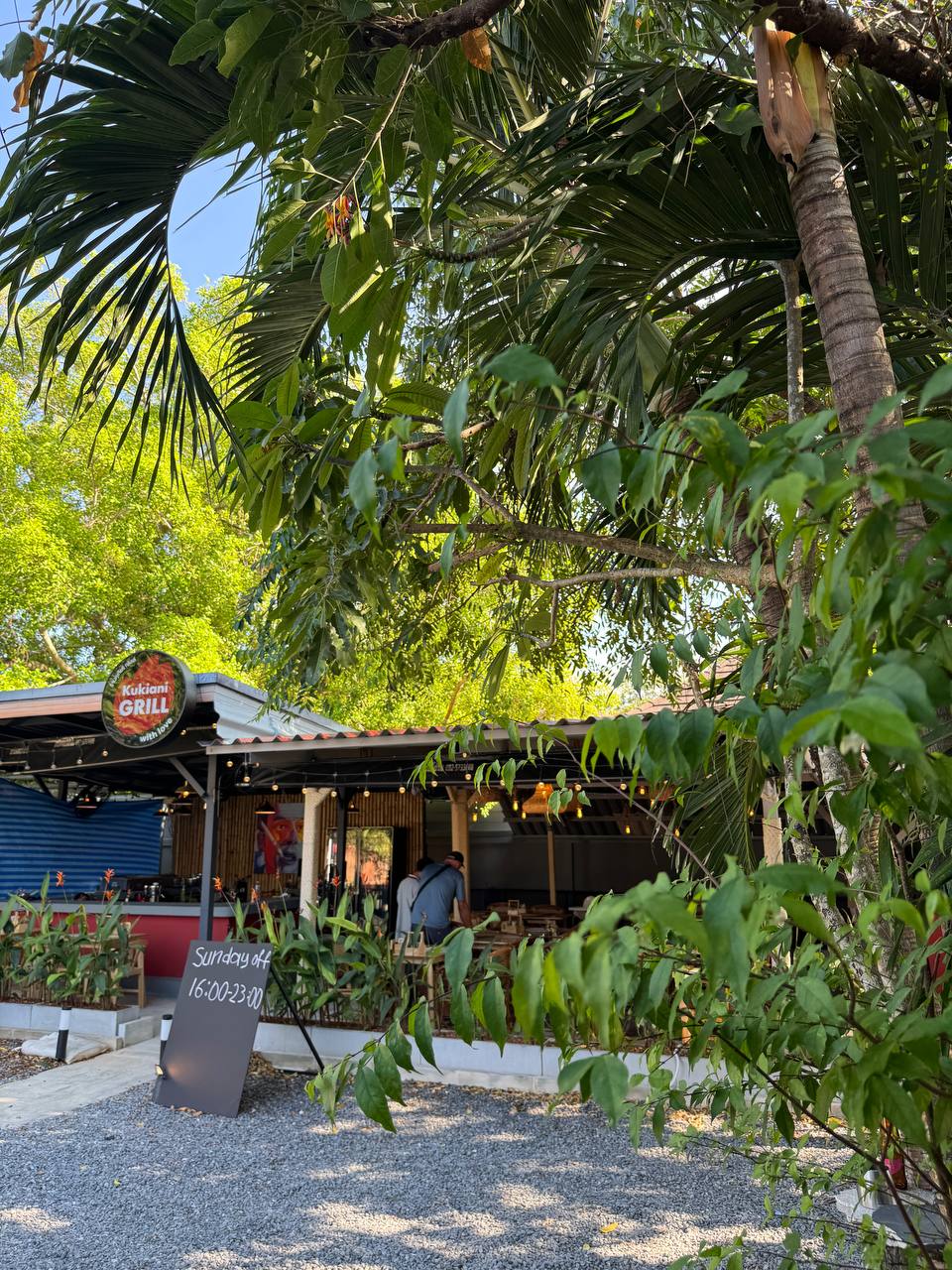 Новая шашлычная в Раваи