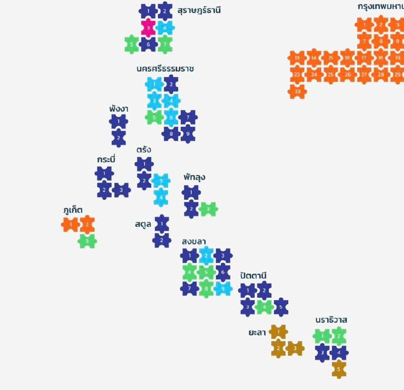 Подсчет голосов на выборах в Пхукете