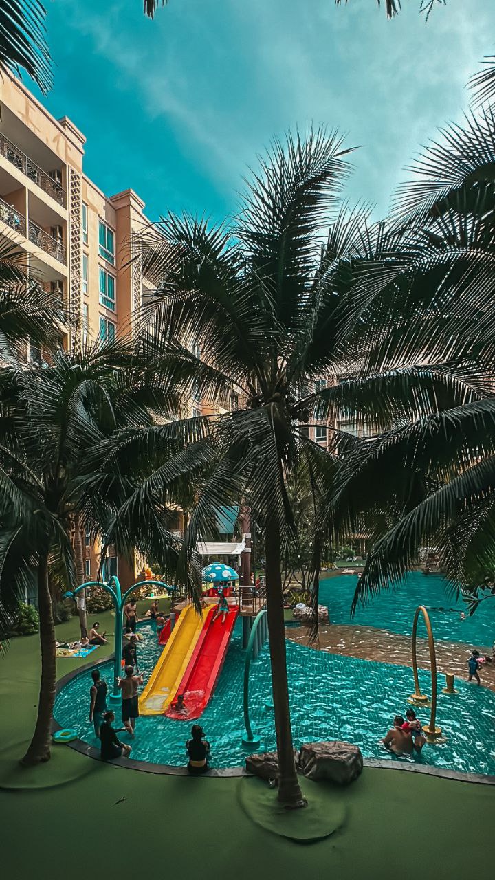 Аренда 1 бедрум квартиры с видом на бассейн