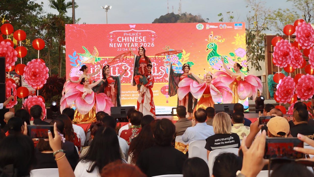 Празднование китайского нового года на Пхукете