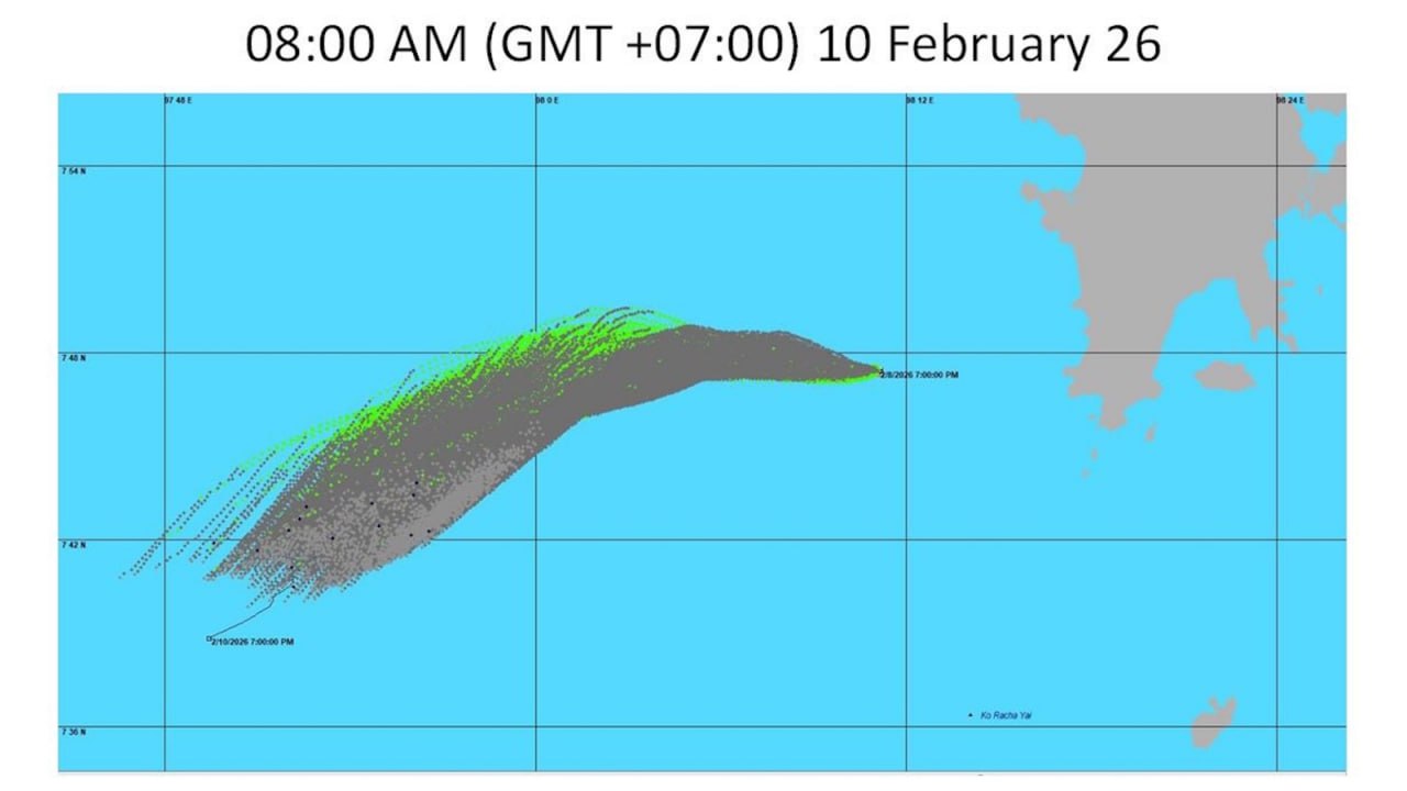 Утечка топлива у Пхукета