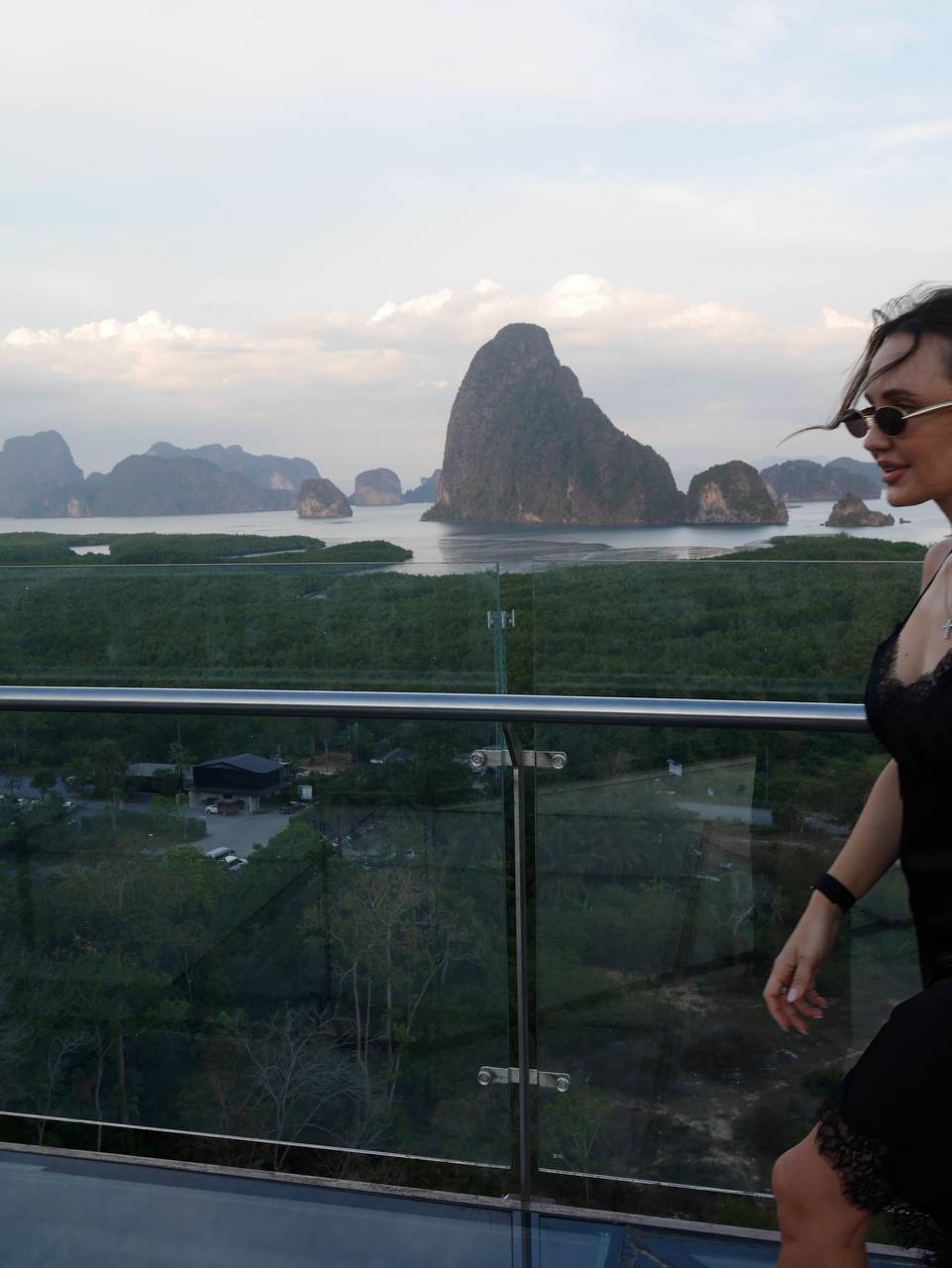 Посещение стеклянного моста