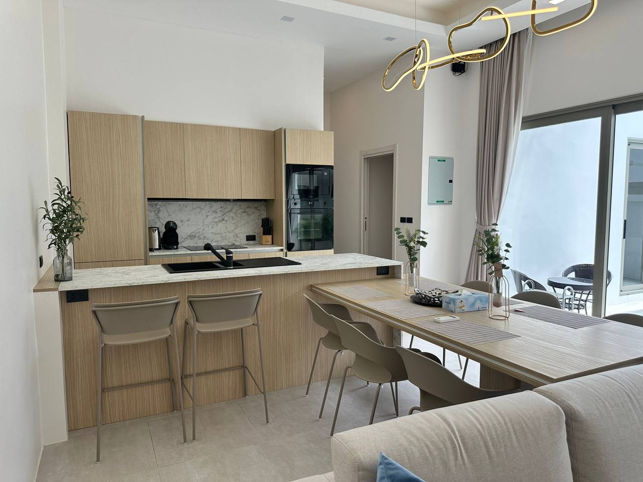 Аренда новой виллы в Най-Харн