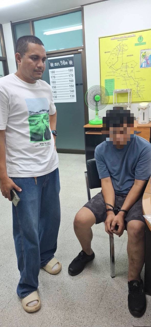 Арест похитителя посылок на Пхукете