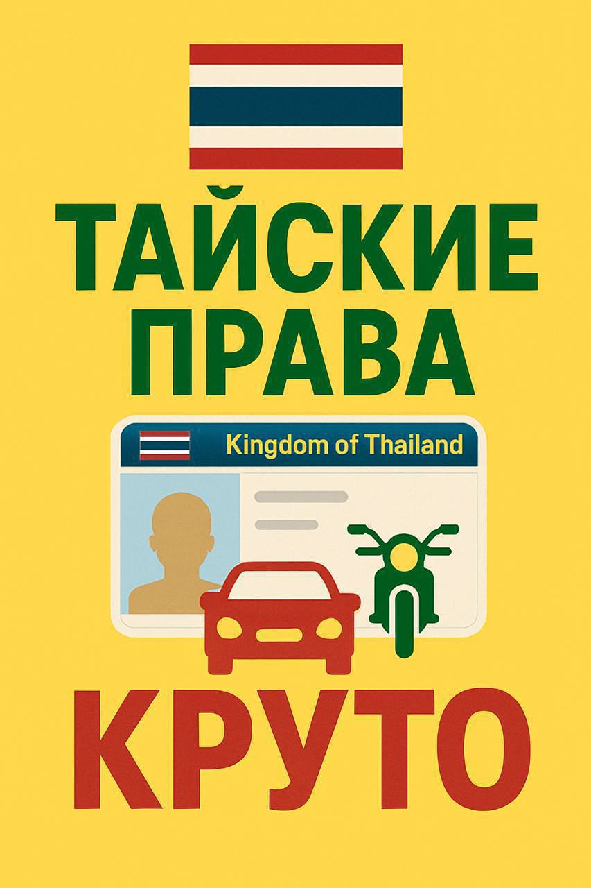 Получение тайских водительских прав