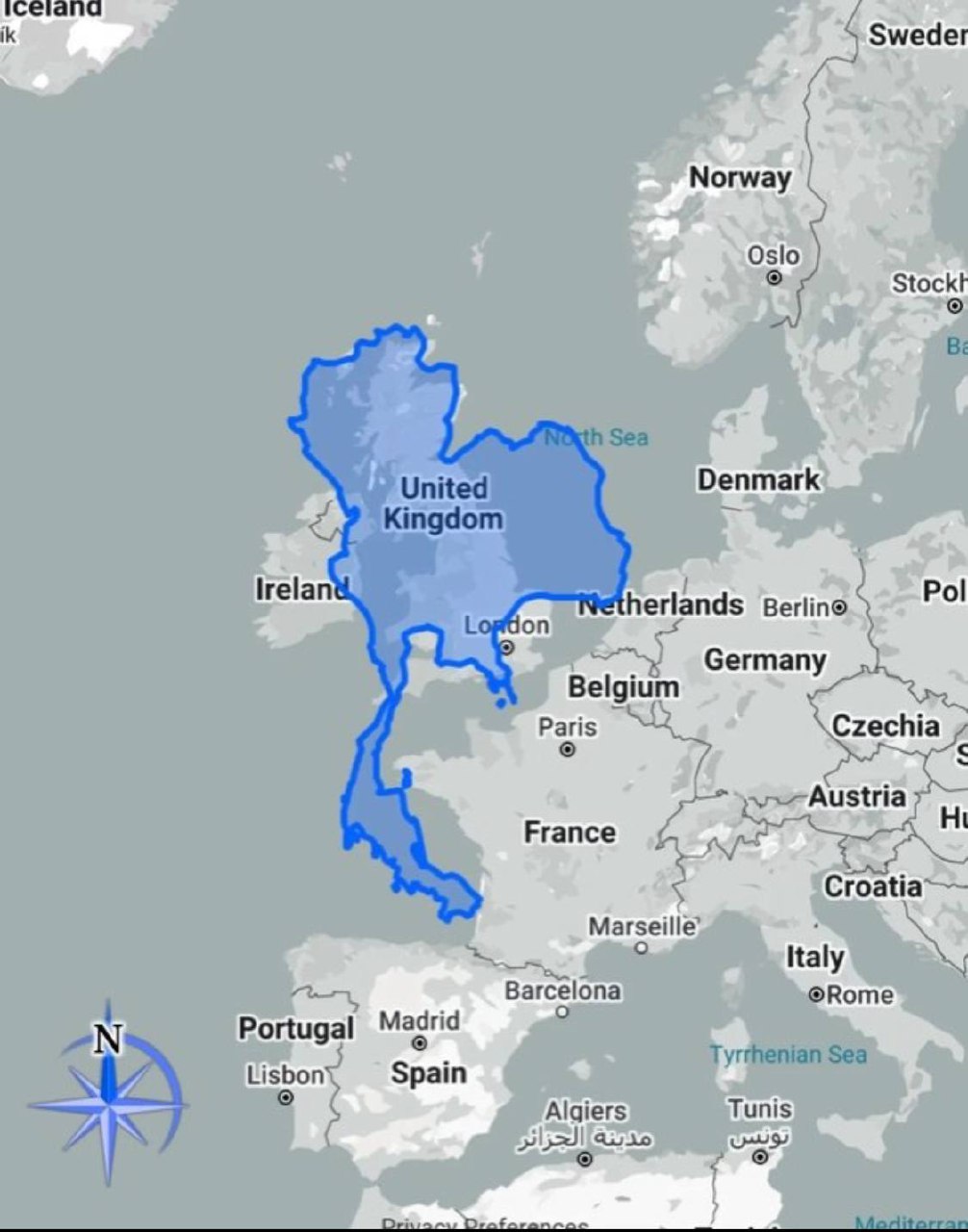 Таиланд больше, чем кажется