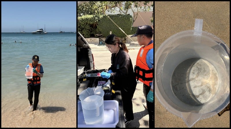 Анализ воды на пляжах Пхукета