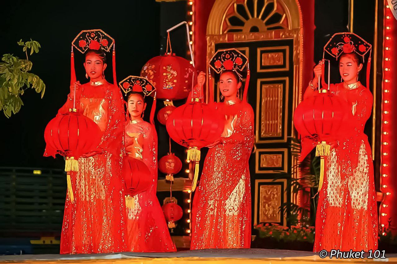 Празднование китайского нового года на Пхукете