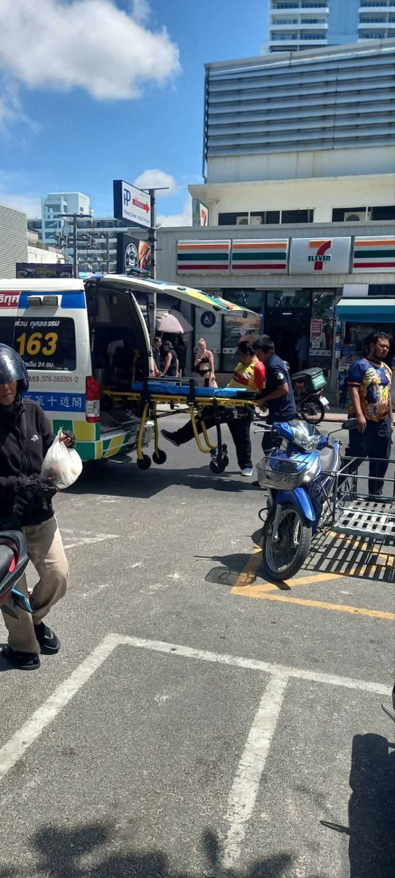 Спасение туристки в Патонге