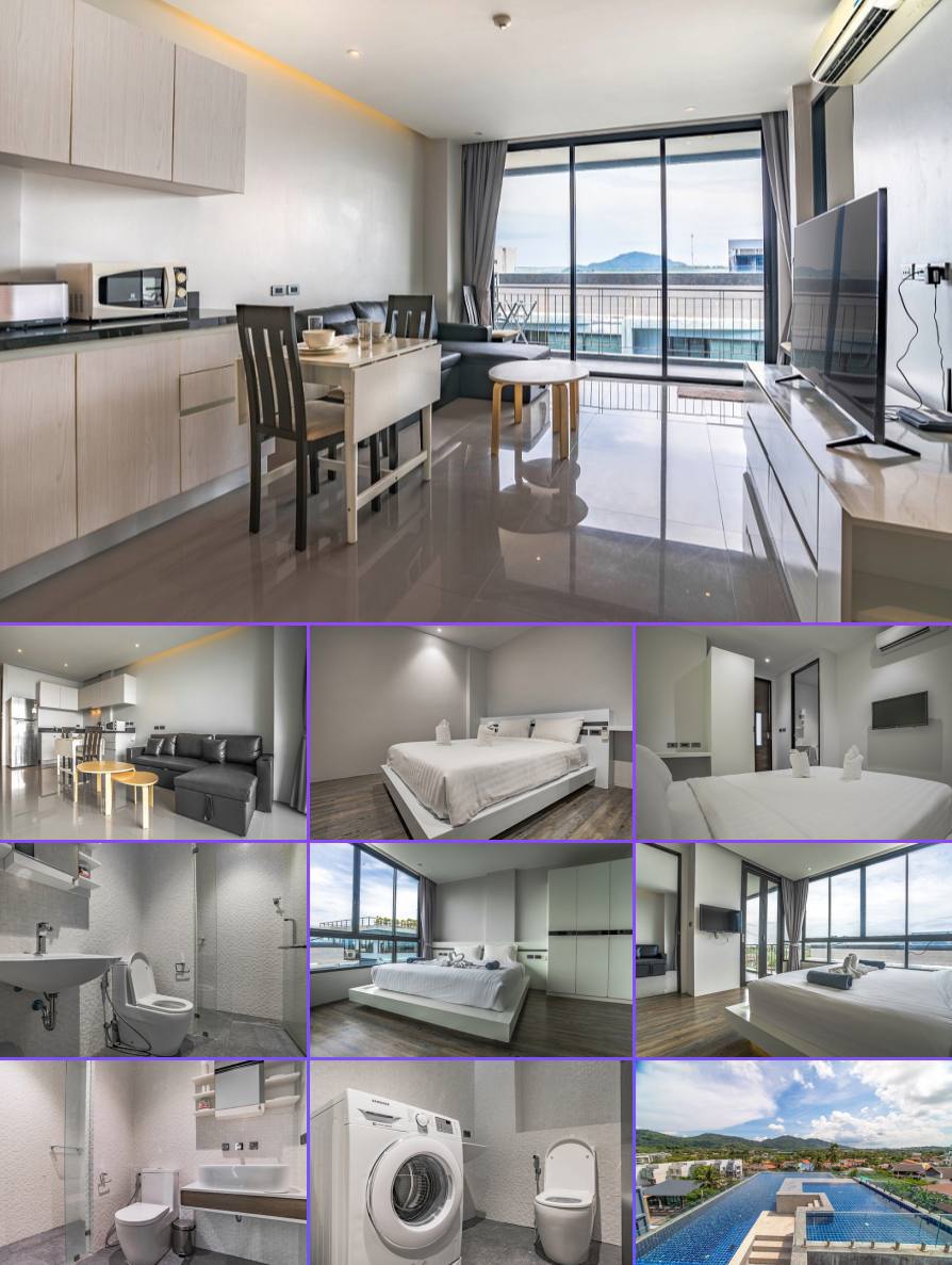 Стильные апартаменты у пляжа Най Харн