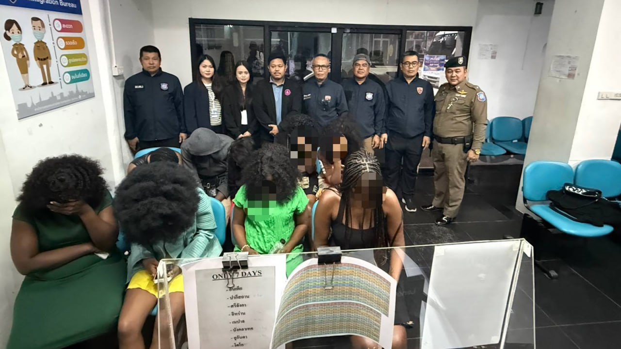 Задержание иностранок за проституцию в Патонге