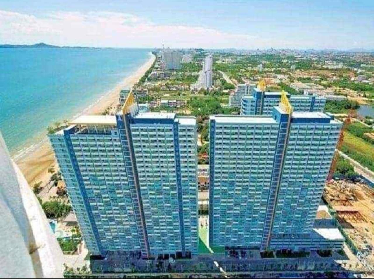 Аренда 1 бедрума на первой линии джомтьена