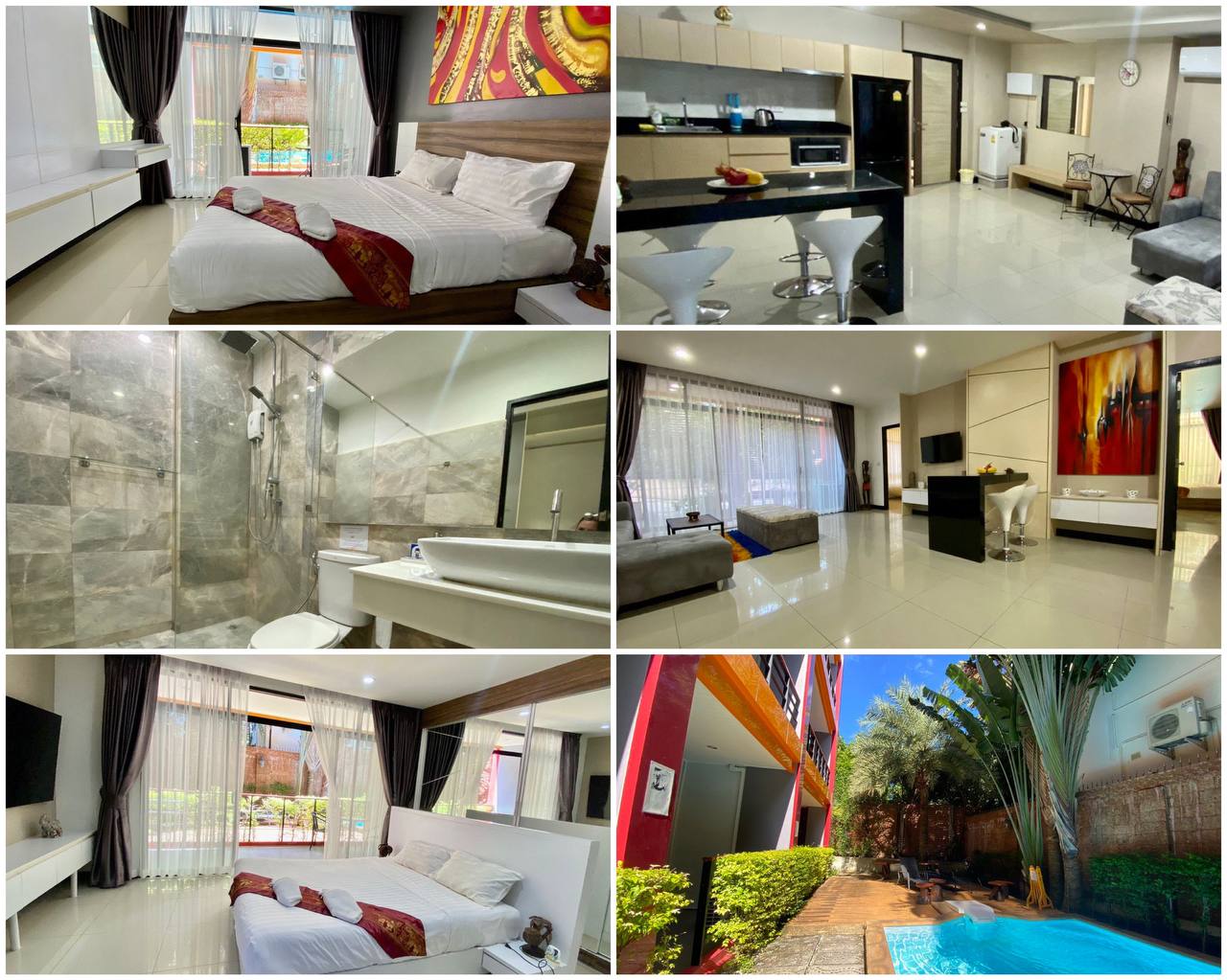 Просторные апартаменты в комплексе Най Харн