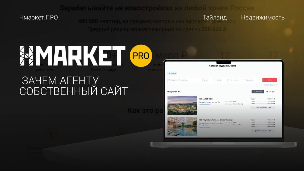 Зачем агенту нужен собственный сайт?