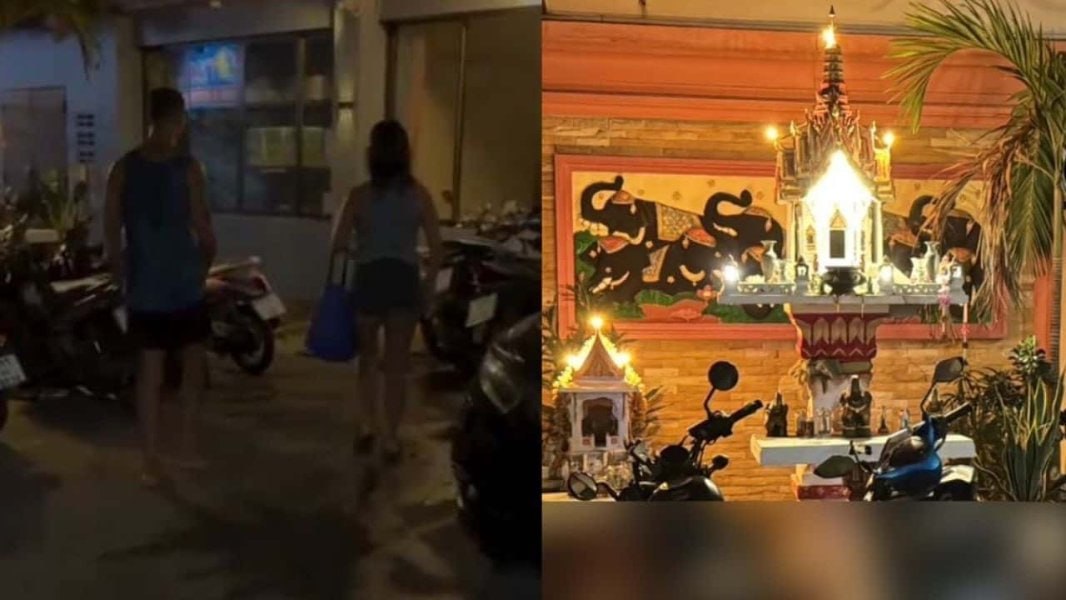 Инцидент у домика духов в Паттайе