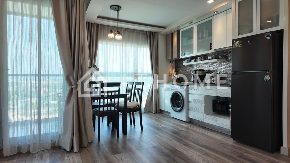 Квартира на Джомтьене, вид на город