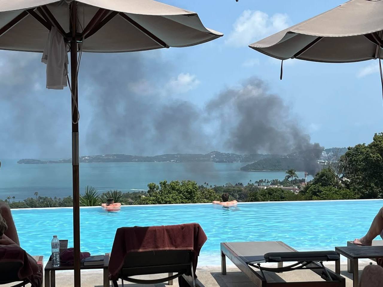 Крупный пожар в Фишерманс Вилладж