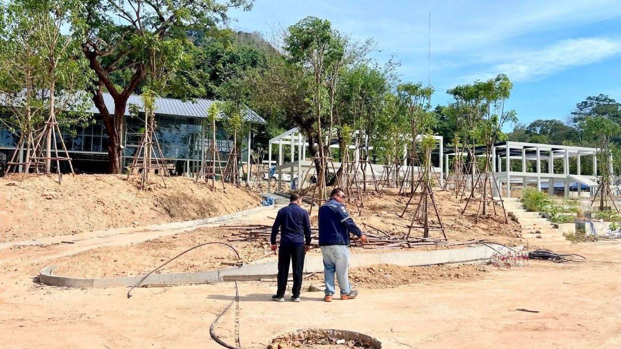 Строительство нового парка в Пхукете