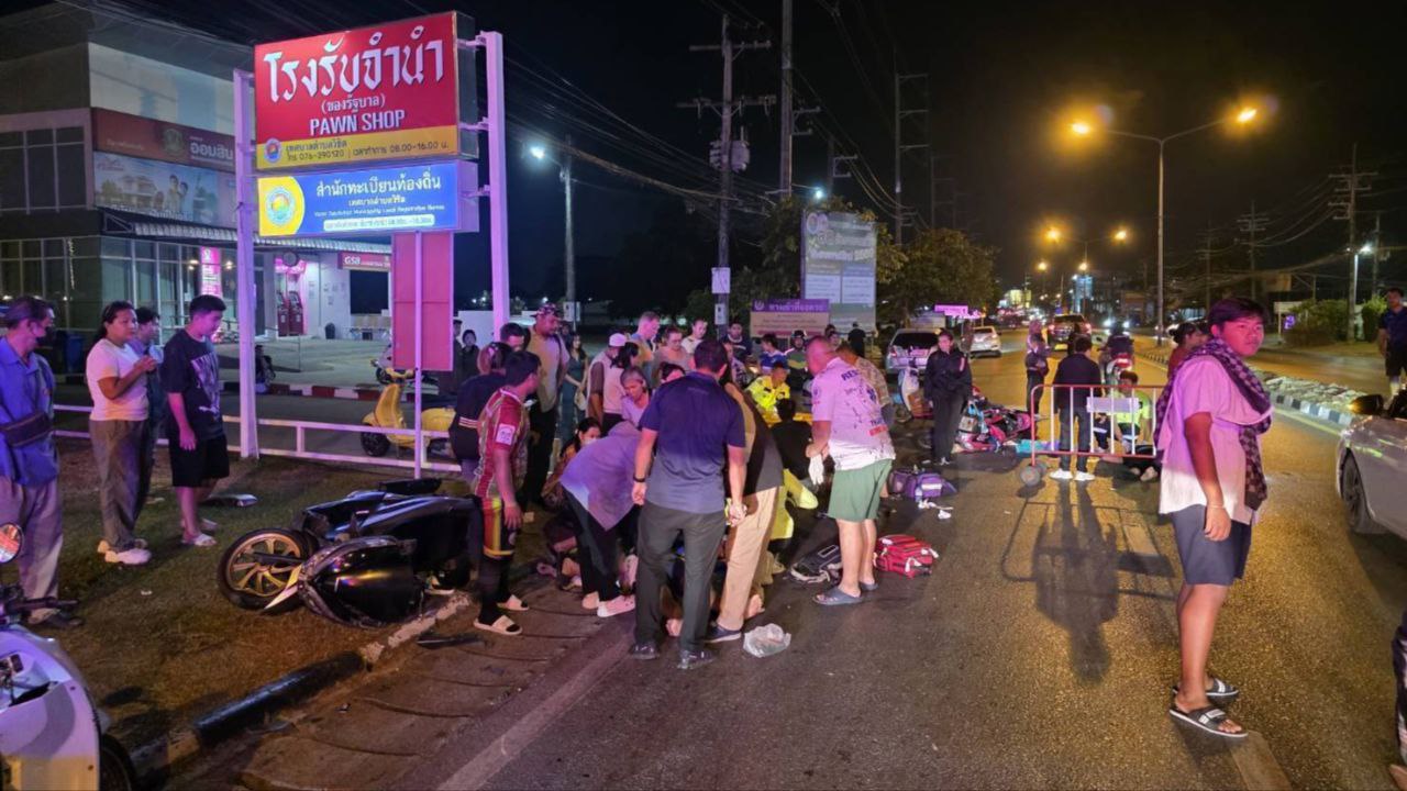 Смертельное ДТП на шоссе в Таиланде