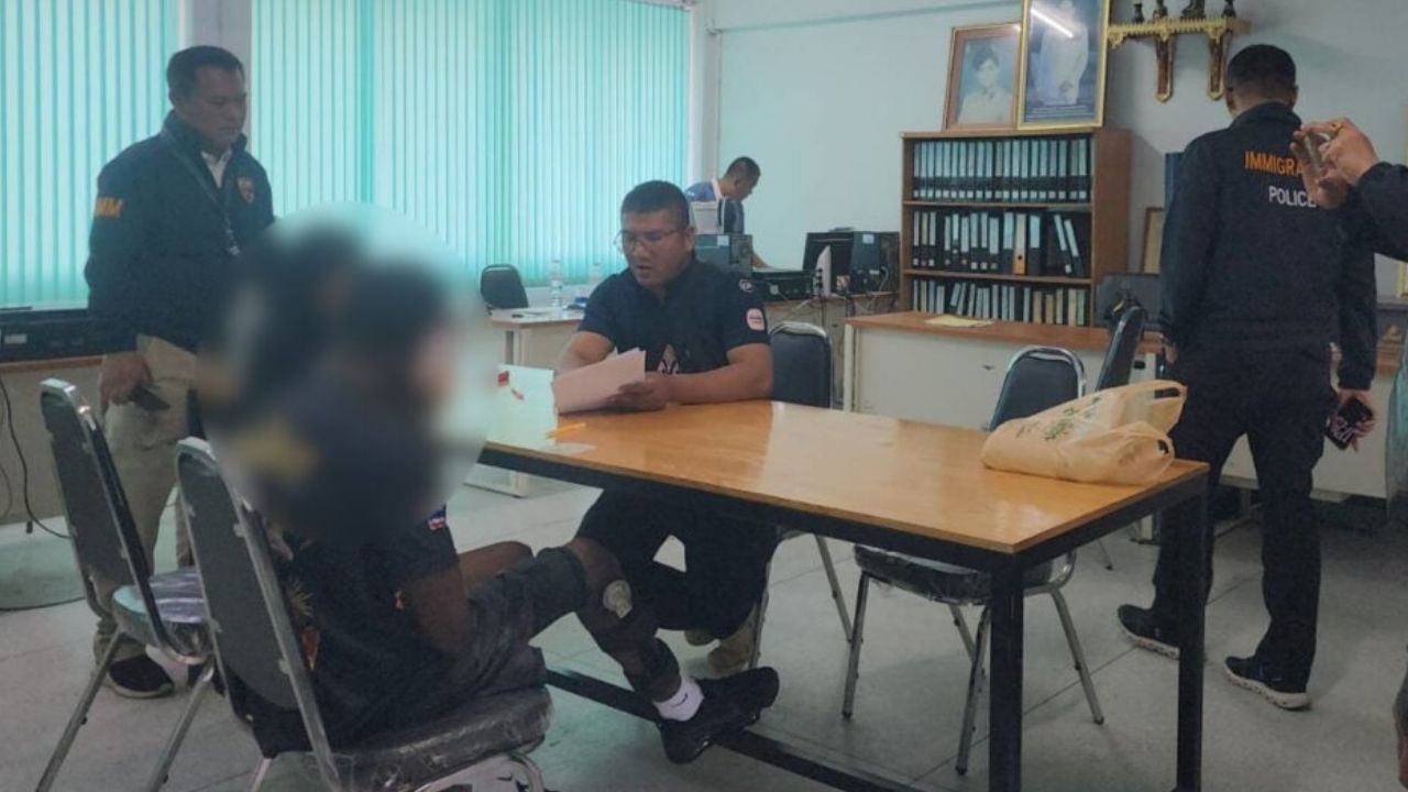 Задержание британцев в Паттайе