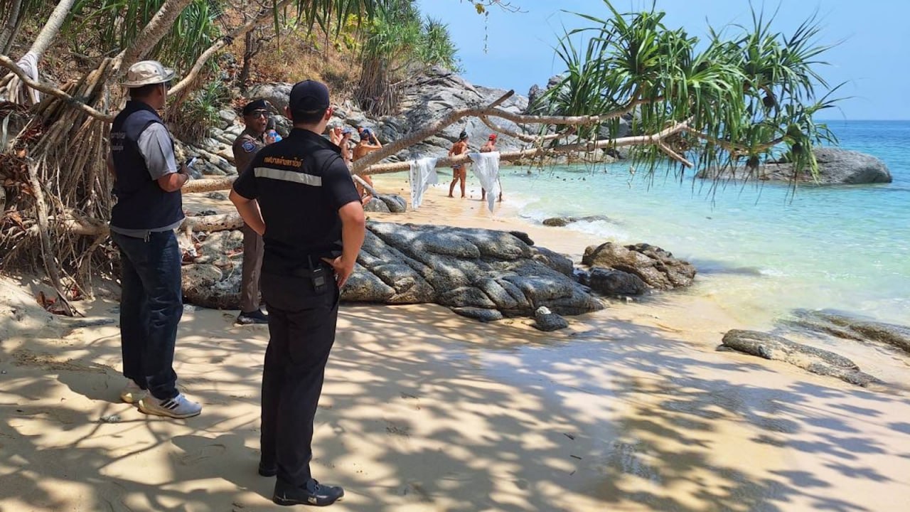 Инспекция на нудистском пляже в Раваи