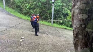 ДТП в Патонге из-за дождя