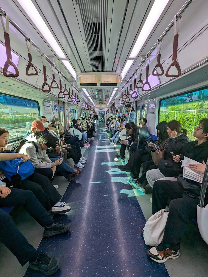 Опыт использования метро в Корее