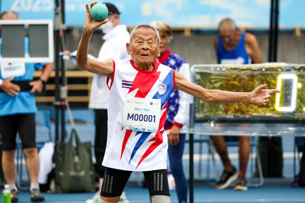 105-летний атлет завоевал 4 золота