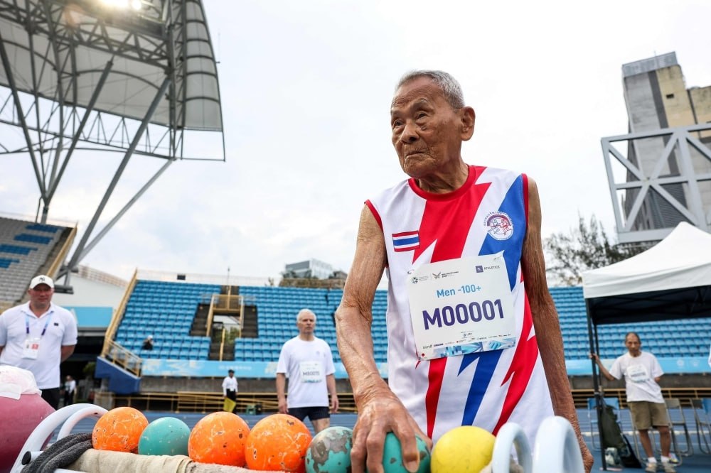 105-летний атлет завоевал 4 золота