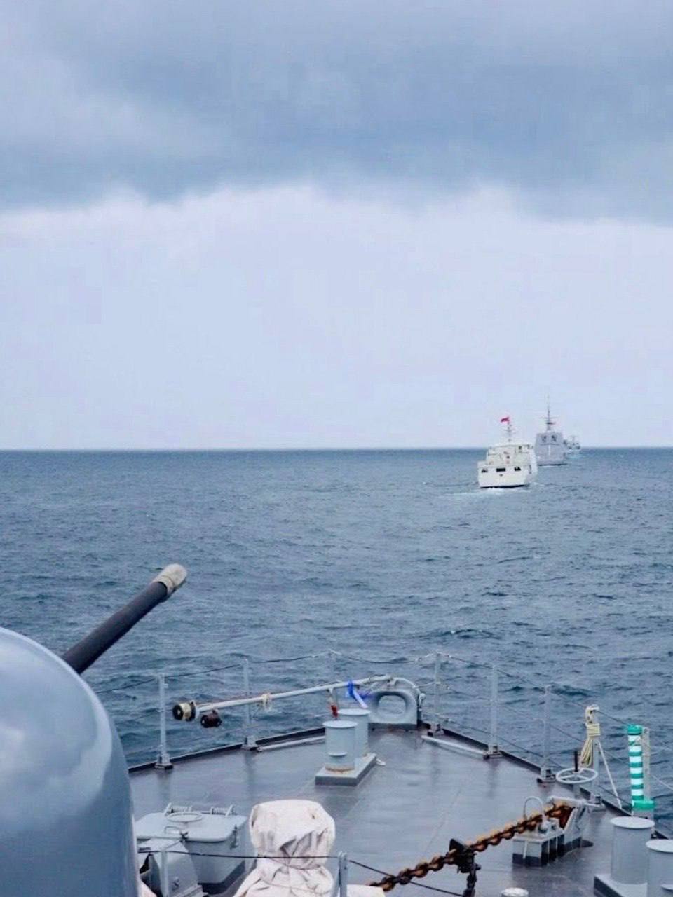 Морские учения в Малайзии