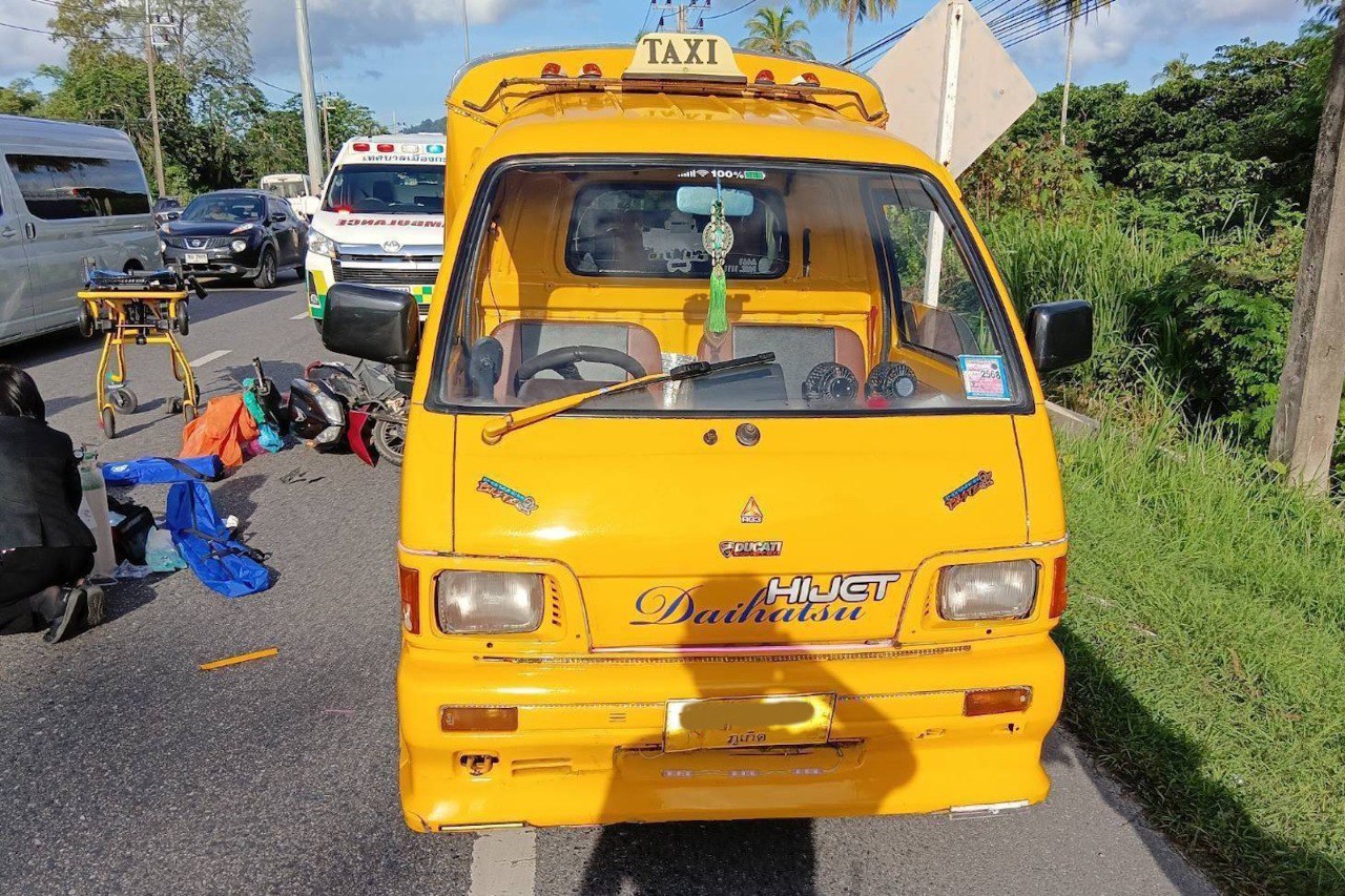 Трагическая авария мотоциклиста в Кату